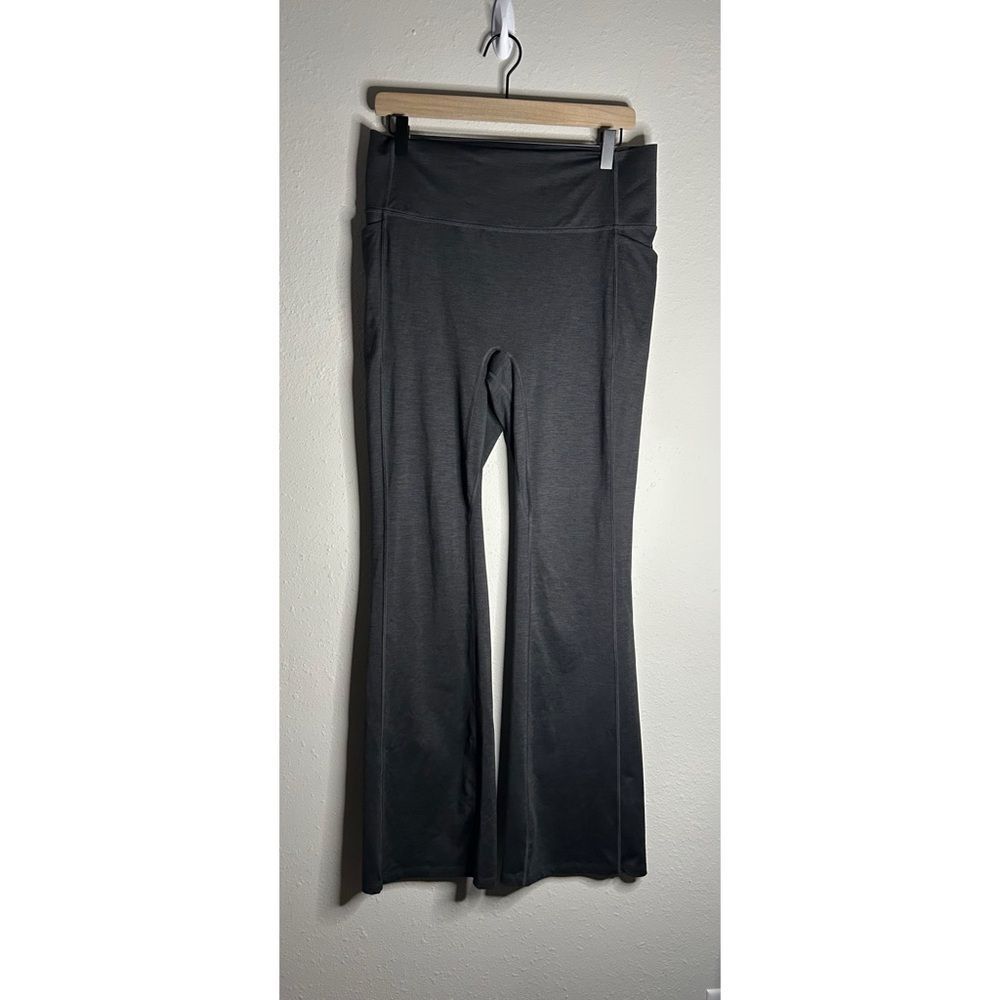 All in Motion Gray High Rise Flare Leggings Size L
